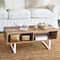 Household Essentials Jamestown Lifted Coffee Table